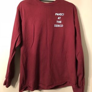 Long-Sleeve Panic! at the Disco Tour Shirt